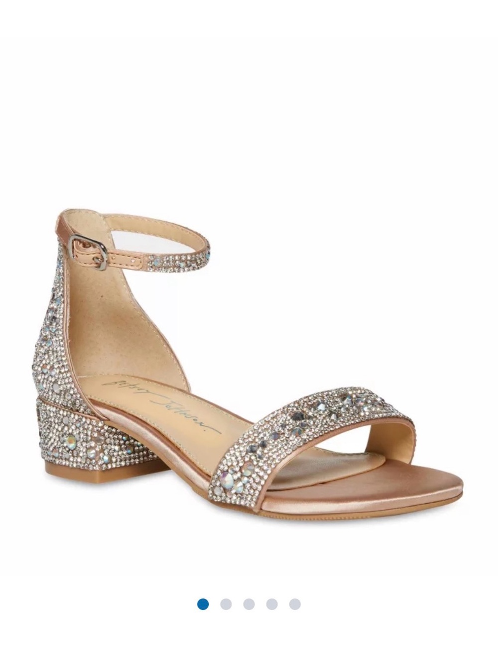 Betsey Johnson Mari Rhinestone Dress Sandal
